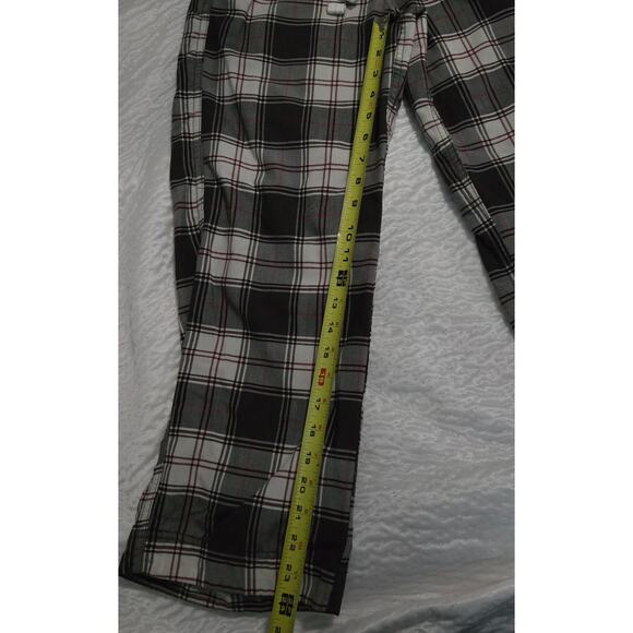 Abercrombie Plaid Pajama Pants Size Medium Polyester Flame Resistant - Picture 6 of 10
